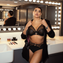 Elomi Namrah Plunge BH Black