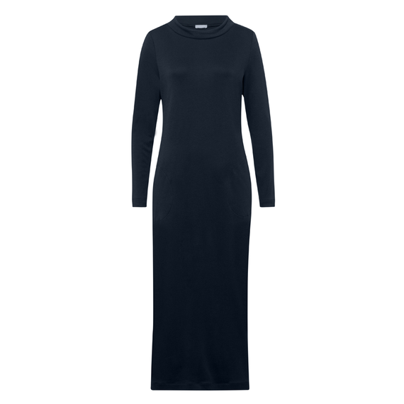 Hanro Natural Elegance Nachtjurk Deep Navy