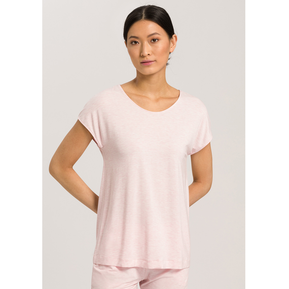 Hanro Natural Elegance Pyjama Shirt Lotus Melange