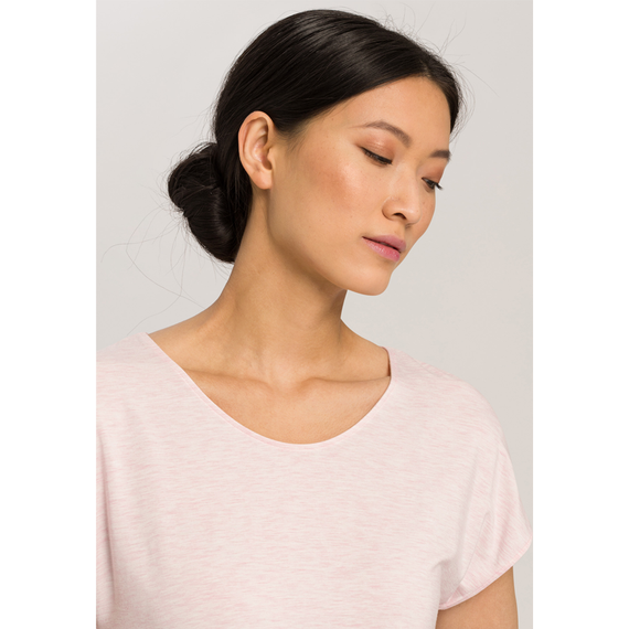 Hanro Natural Elegance Pyjama Shirt Lotus Melange