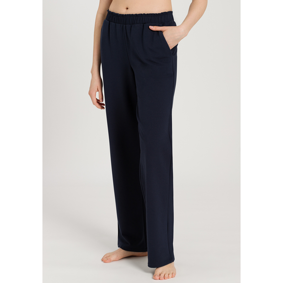 Hanro Natural Living Pyjamabroek Deep Navy