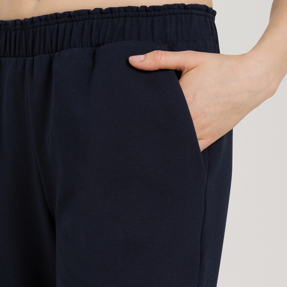 Hanro Natural Living Pyjamabroek Deep Navy