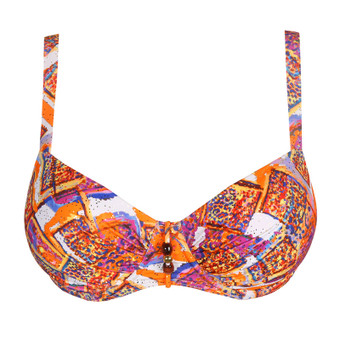 Navalato Vorgeformter Balconette Bikini Oberteil