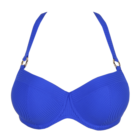 Sahara Voorgevormde Balconette Bikinitop Electric Blue