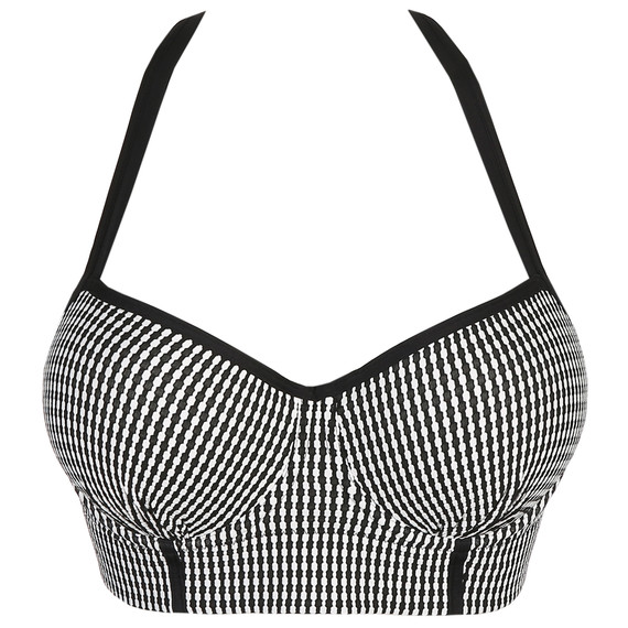 PrimaDonna Swim Atlas Longline Bikinitop Zwart