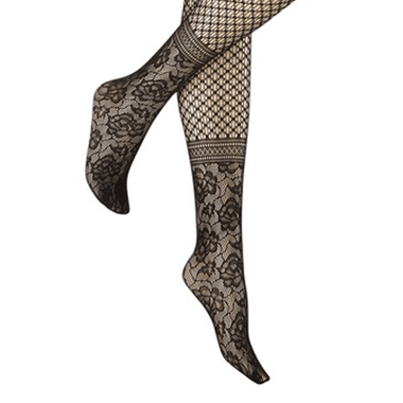 Kunert Net Lace Panty Black