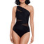 Miraclesuit Network Jena One Shoulder Badpak Black