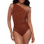 Miraclesuit Network Jena One Shoulder Badpak Copper
