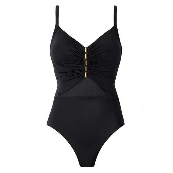 Miraclesuit Network News Mariposa Badeanzug Black