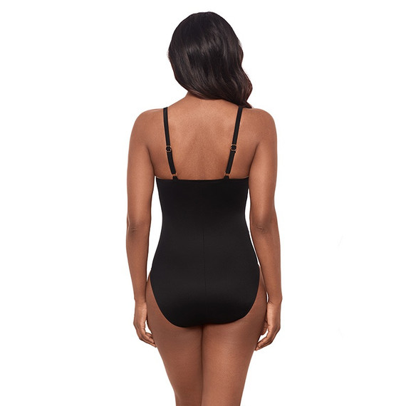 Miraclesuit Network News Mariposa Badeanzug Black