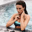 Beachlife Nightriver Bandeau Bikinitop Donkerblauw