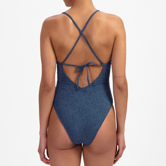 Beachlife Nightsky Embroidery Badeanzug