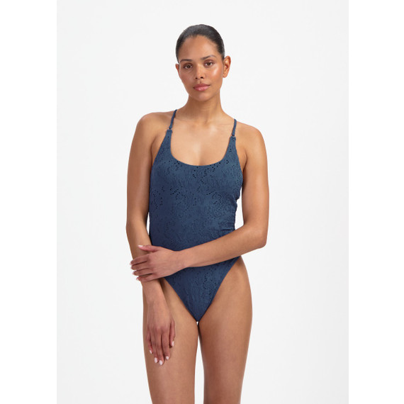 Beachlife Nightsky Embroidery Badeanzug