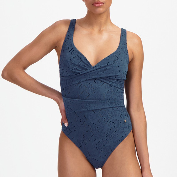 Nightsky Embroidery Badeanzug