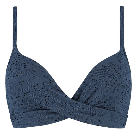 Beachlife Nightsky Embroidery Twist Bikinitop