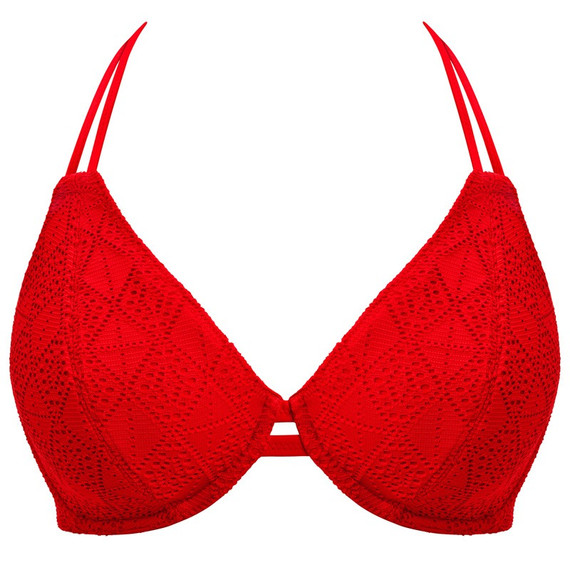 Freya Swim Nomad Nights Halter Bikinitop Lava