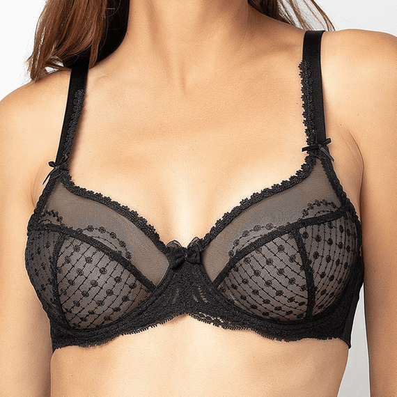 Empreinte Norah Balconette BH Noir