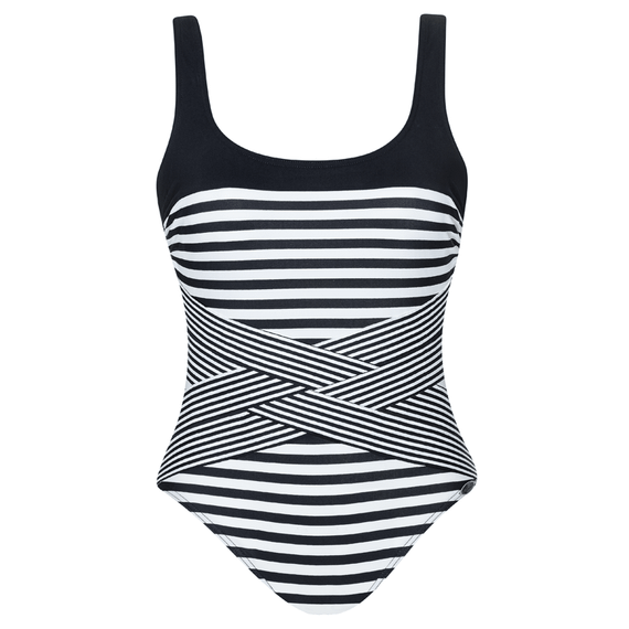 Sunflair Badeanzug Black Stripe