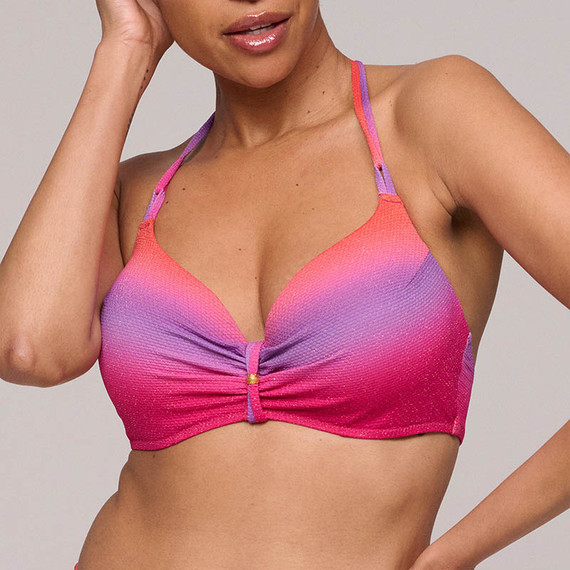 Marie Jo Swim Nusa Dua Plunge Bikinitop Spectral