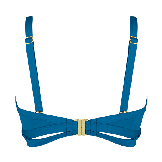 Annadiva Swim Ocean Blue Twist Bikinitop Petrol