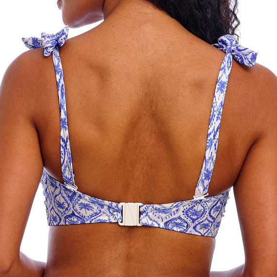 Freya Swim Ocean Breeze Bandeau Bikini Oberteil Denim