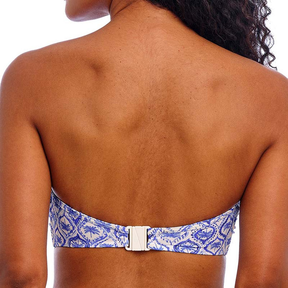 Freya Swim Ocean Breeze Bandeau Bikini Oberteil Denim