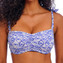 Freya Swim Ocean Breeze Bandeau Bikini Oberteil Denim