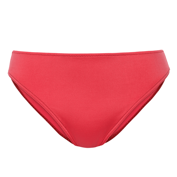 Ocean Coral Red Hoog Bikinibroekje