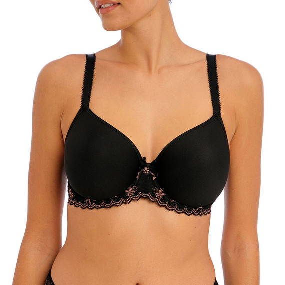 Freya Offbeat Decadence T-Shirt BH Black