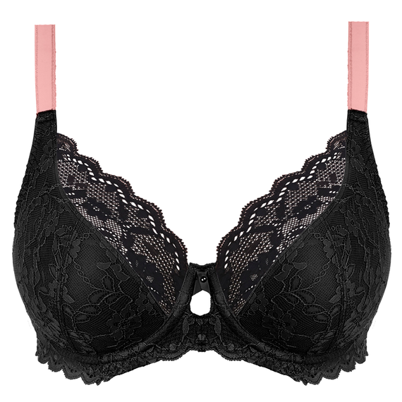 Freya Offbeat Plunge BH Black