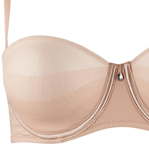 Aubade Onde Sensuelle Strapless BH Nude