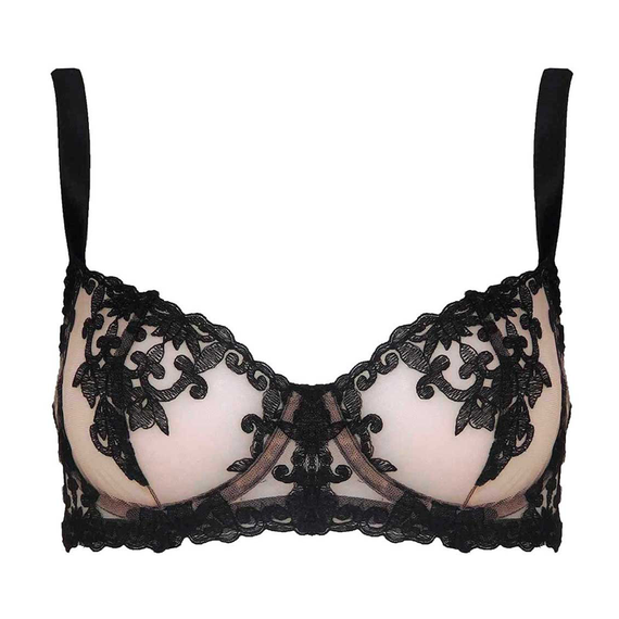 Fleur of England Onyx Balconette BH Black
