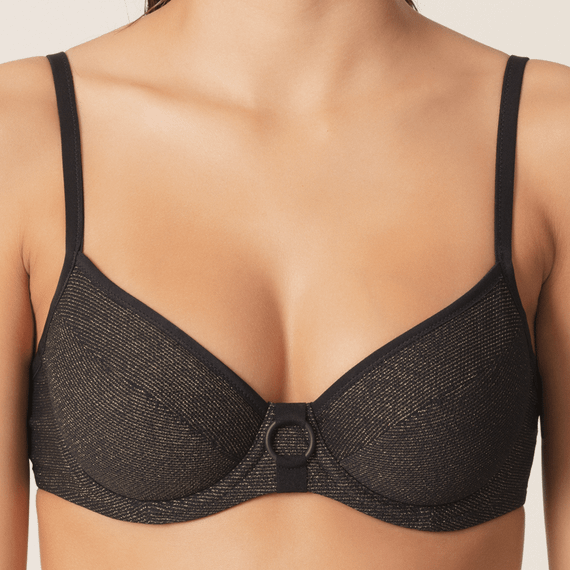 Marie Jo Swim Ornella Beugel Bikinitop Noir Doré
