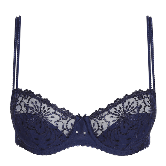 Marie Jo Jane Padded Balconette BH Blue Satiné
