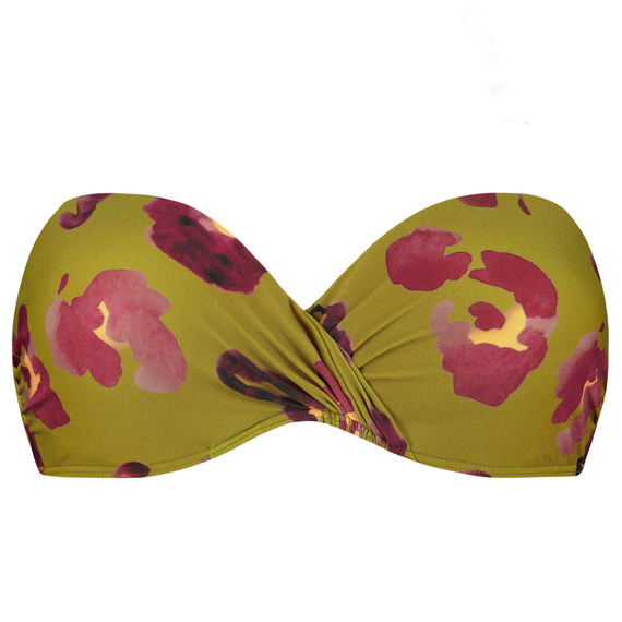 Beachlife Painted Animal Multiway Bikinitop