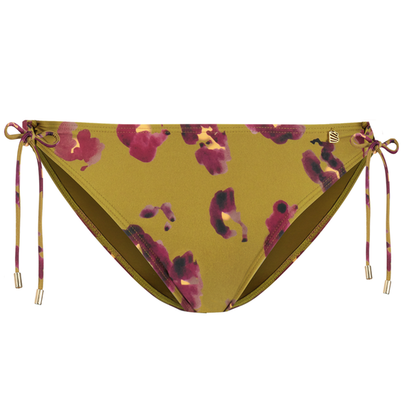 Beachlife Painted Animal Bikini Hose mit Seitlichen Bändern