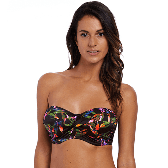 Fantasie Swim Palawan Bandeau Bikinitop Black