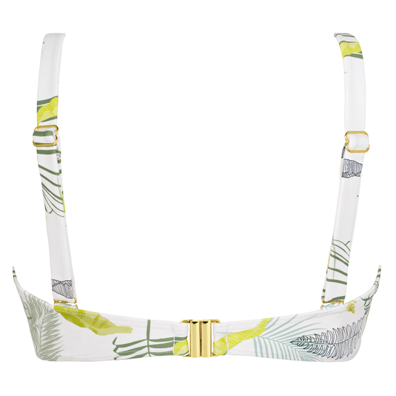 Annadiva Swim Palmeira Beugel Bikinitop White