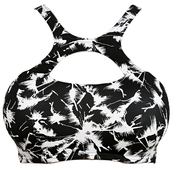 Palm Haze High Neck Bikinitop