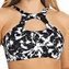 Freya Swim Palm Haze High Neck Bikinitop Monochrome