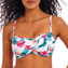 Freya Swim Palm Paradise Bandeau Bikinitop White