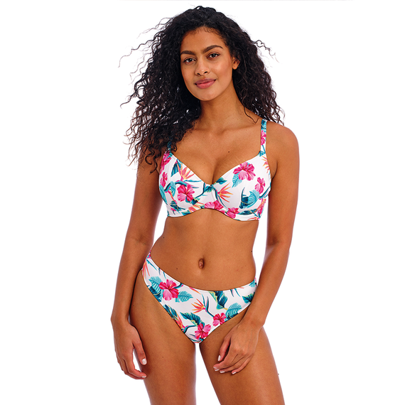 Freya Swim Palm Paradise Bikinitop White