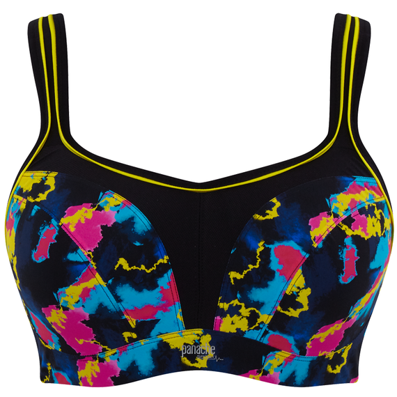 Panache Voorgevormde Sport BH Electric Print