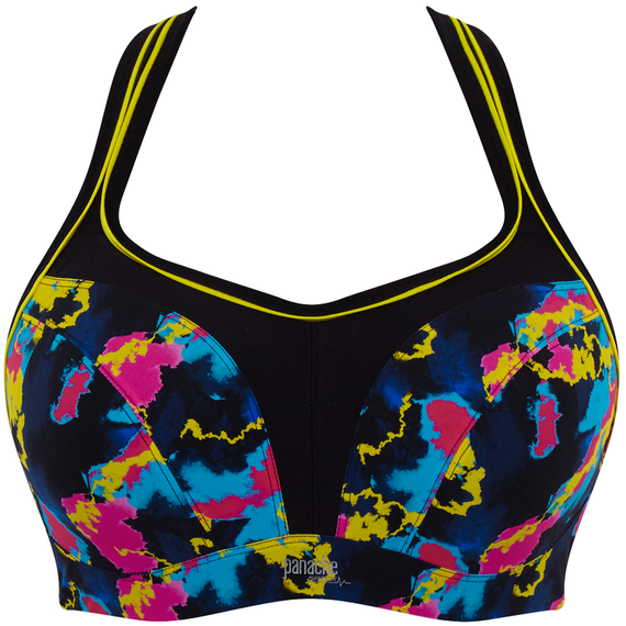 Panache Voorgevormde Sport BH Electric Print