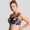 Panache Voorgevormde Sport BH Electric Print