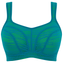 Panache Voorgevormde Sport BH Teal/Lime