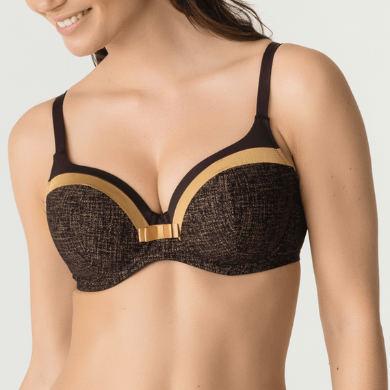 PrimaDonna Twist Parisian Night Hartvorm BH Wenge