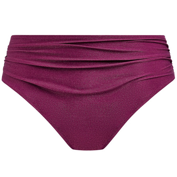 Fantasie Swim Paros Coast Hoog Bikinbroekje Berry Shimmer