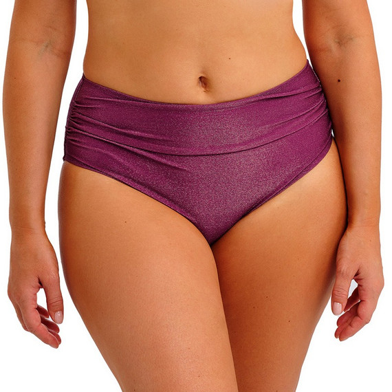 Fantasie Swim Paros Coast Hoog Bikinbroekje Berry Shimmer