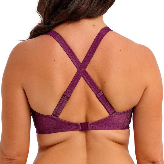 Fantasie Swim Paros Coast Plunge Bikini Oberteil Berry Shimmer